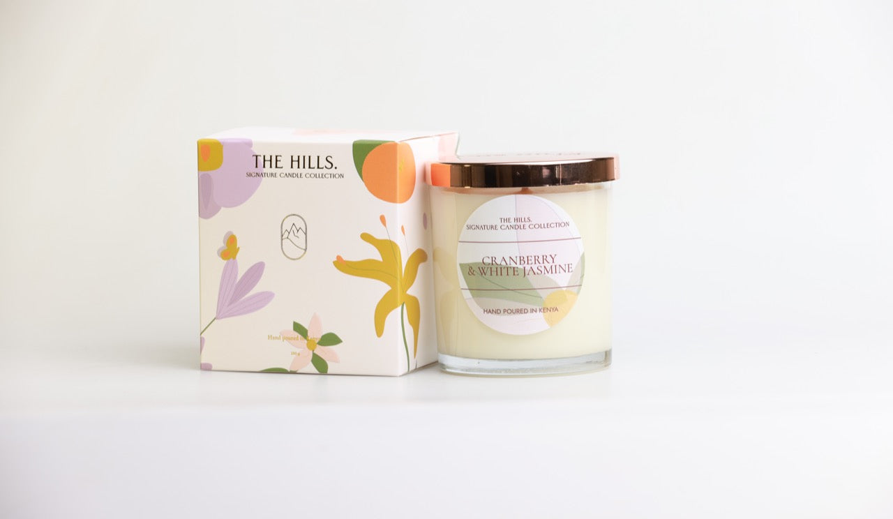 Cranberry & White Jasmine